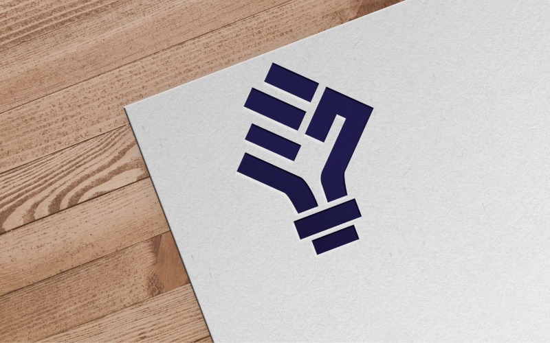 Modelo de logotipo digital vetorial
