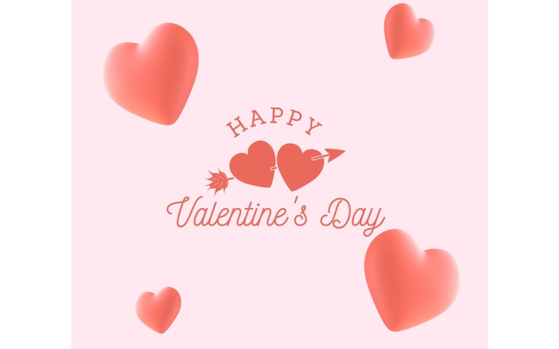 Valentinstag Premium Social Media Banner und Poster