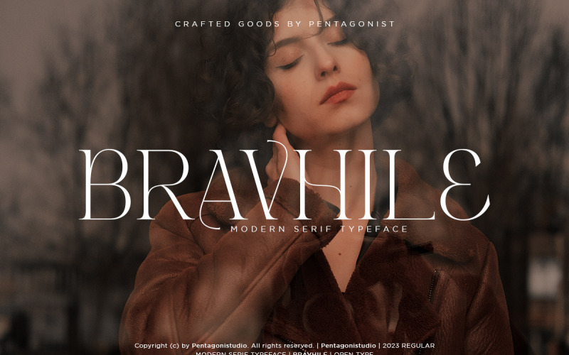Bravissimo | Carattere Serif moderno