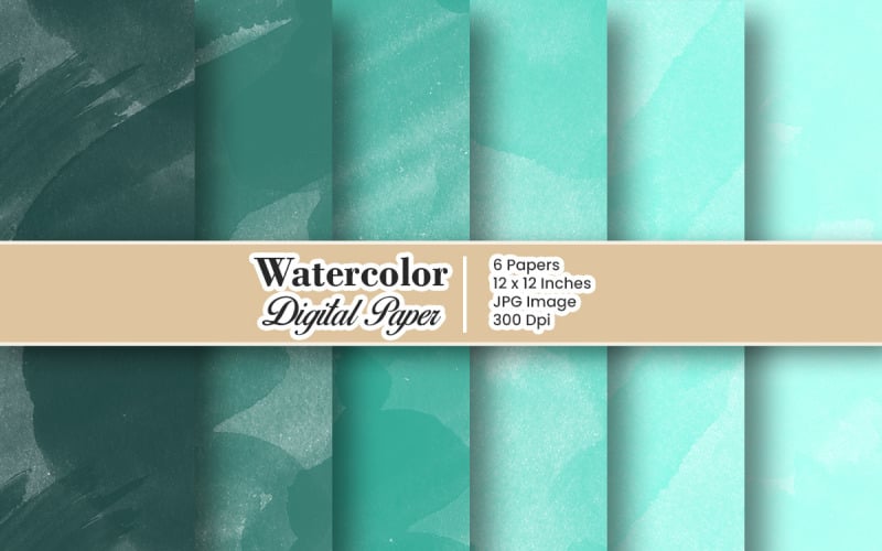 Pastel aquarel splash digitaal papier of aquarel textuur achtergrond
