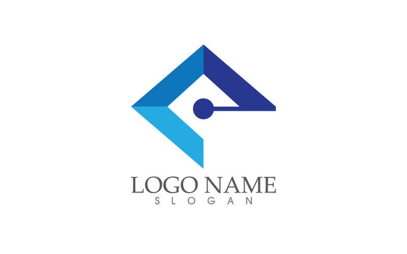 Propriété maison maison vente et location logo vector design v3