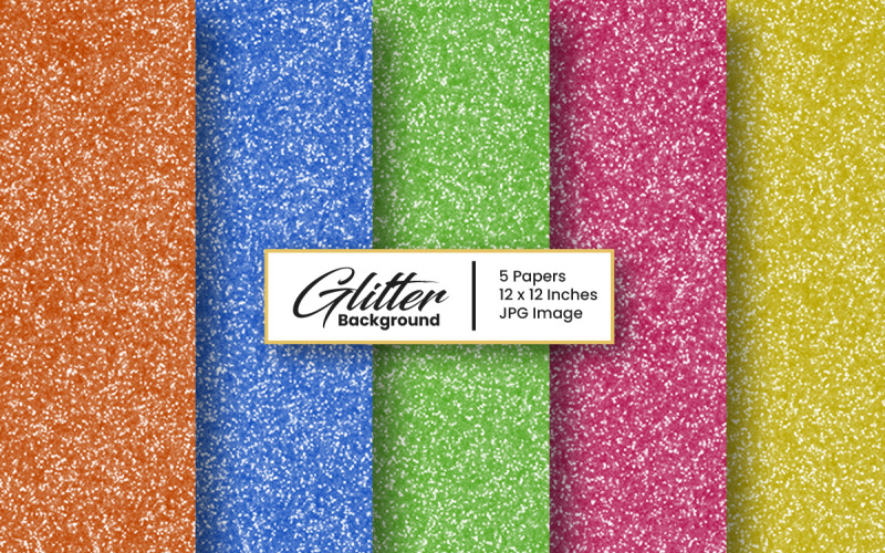 Sfondo festivo scintillante di glitter colorati e sfondo di luci Bokeh