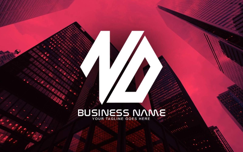 Design de logotipo profissional poligonal SEM letras para sua empresa - identidade de marca