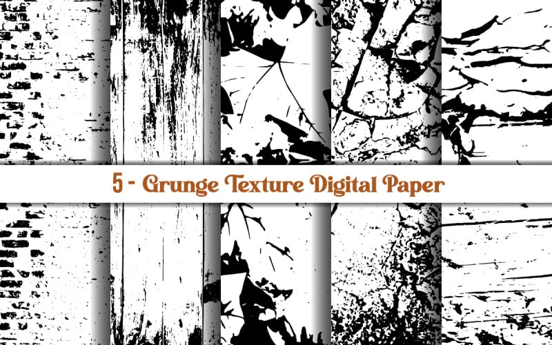 Fundo de textura grunge e papel digital de textura de parede preta aflita
