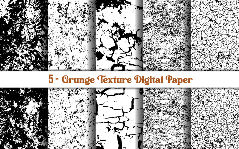 Grunge doku arka planı ve Soyut sıkıntılı duvar dokusu dijital kağıt