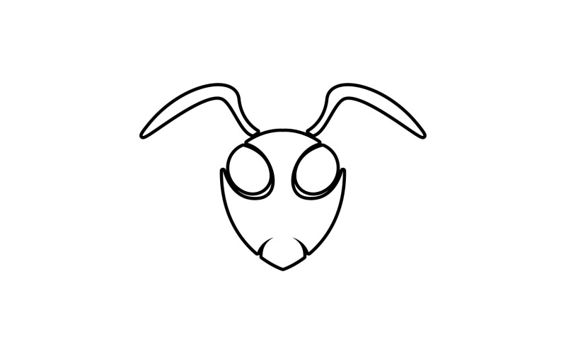 Myrhuvudlogotyp och symbolvektor v10
