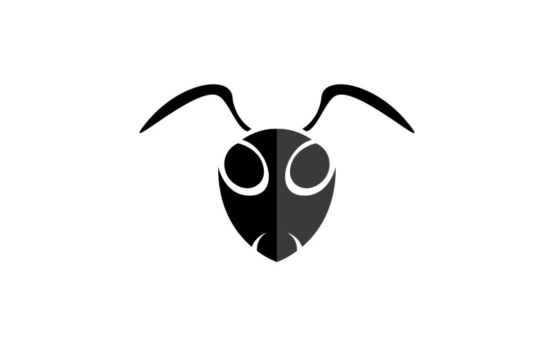 Ant head logo and symbol vector v2 #316064 - TemplateMonster