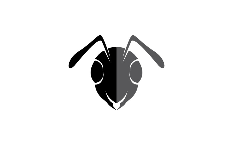 En hoofd dier icoon vector logo v7