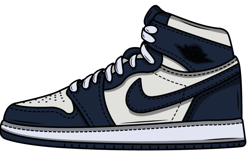 Jordan 1 hohes Logo - Vektor