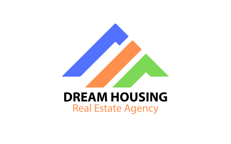 Logo-Design der Immobilienagentur