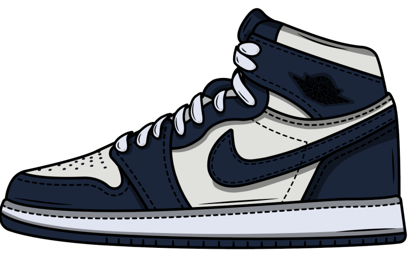 Logo Jordan 1 High — wektor