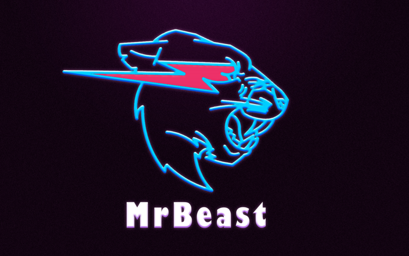 Modèle de logo YouTube - MrBeast