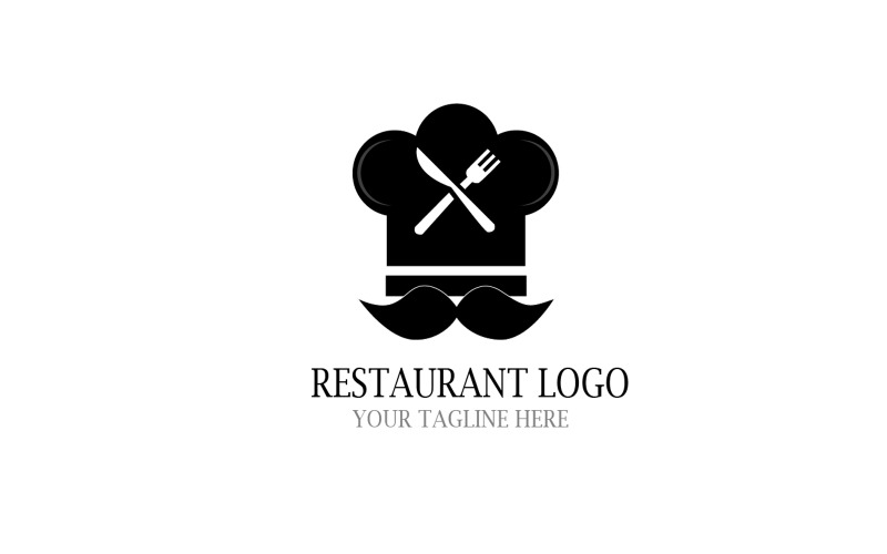 Restaurantlogo-ontwerp voor alle restaurants