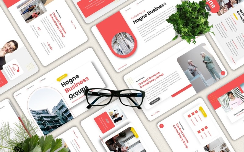 Hagne - Modello di nota chiave del Pitch Deck