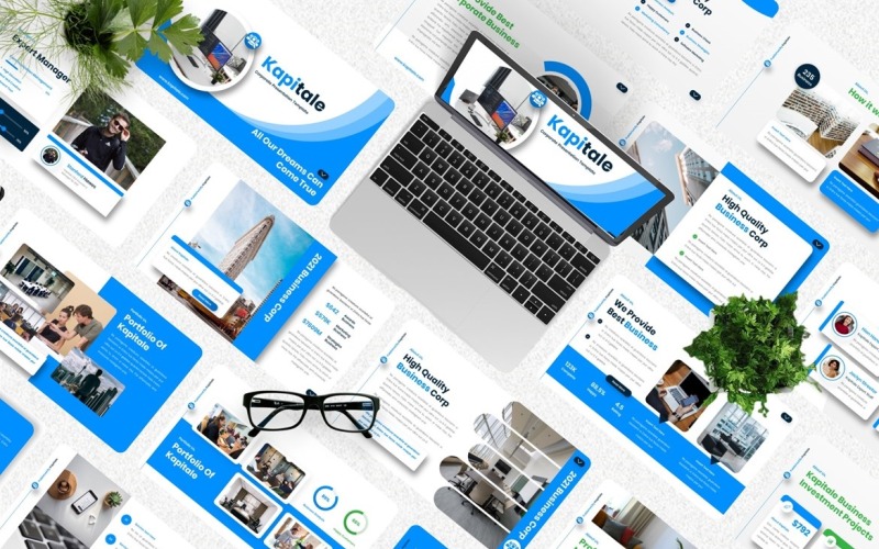 Kapitale - Corporate Googleslide-Vorlagen
