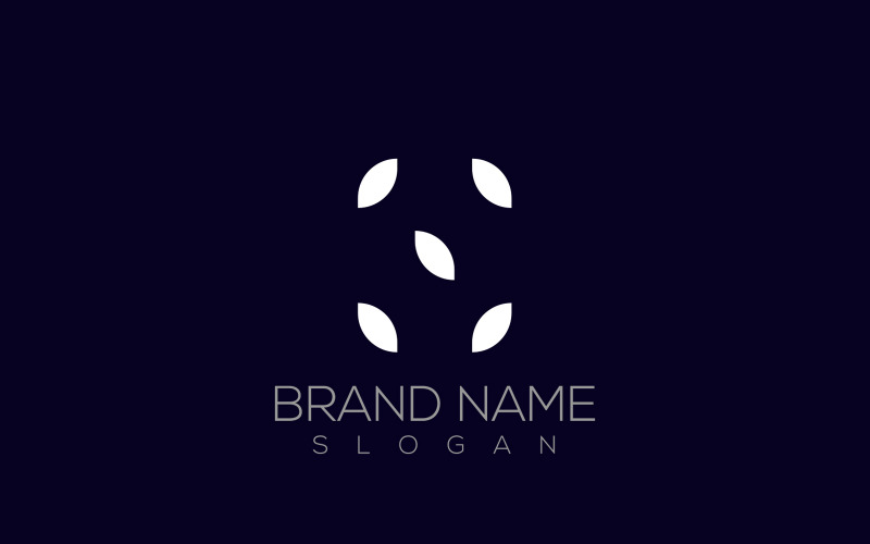 S Logotyp | Abstrakt brev Slogo designmall