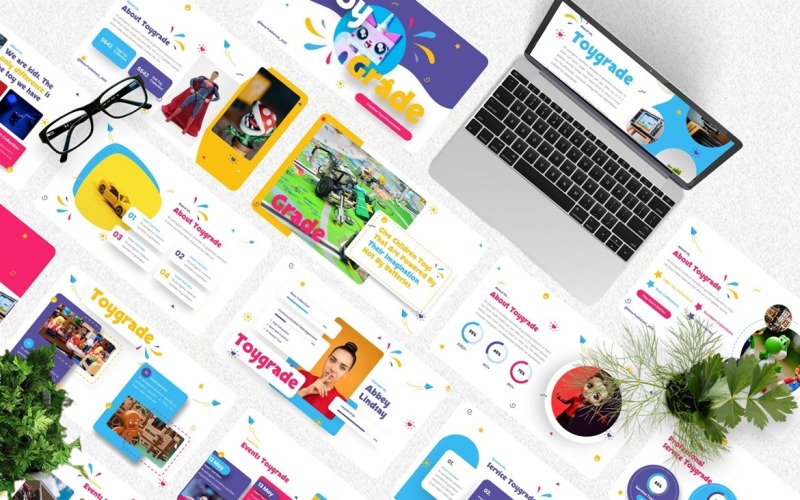Toygrade – Kids Toy Keynote sablonok
