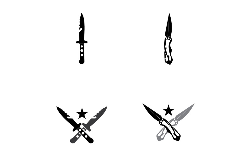 Oorlog commando mes icoon logo vector versie v5