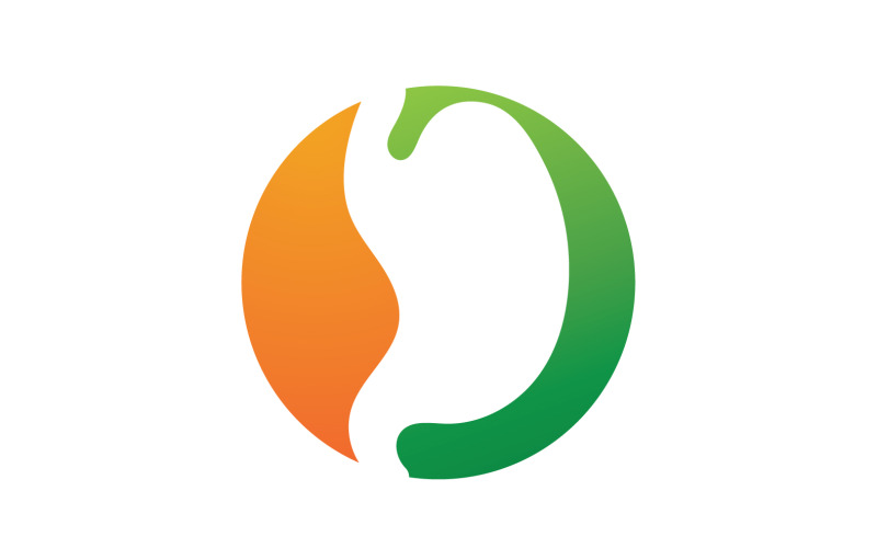 Magvård logotyp ikondesigner v11