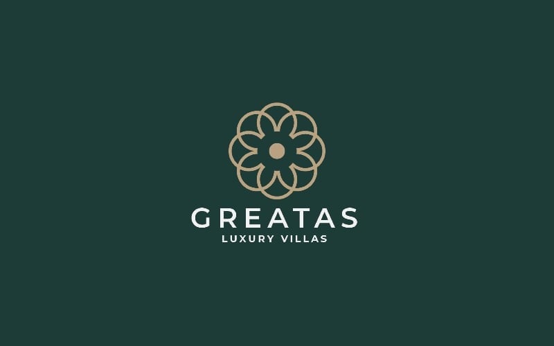 Plantilla de logotipo de Greatness Brand Pro