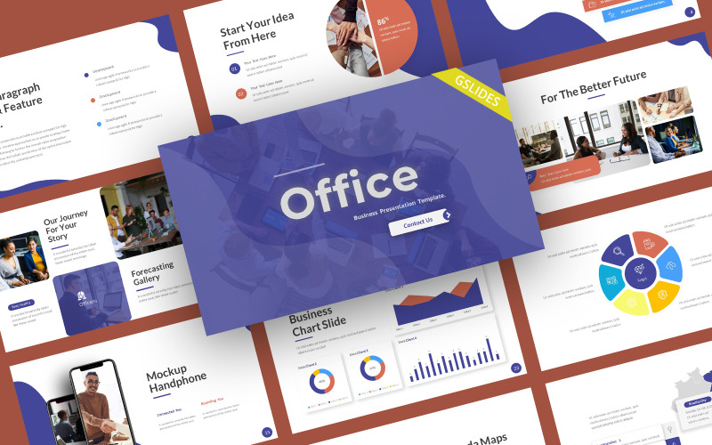 Szablon prezentacji Google dla firm w pakiecie Office