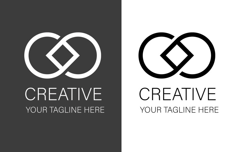 CONCEPTION DE LOGO CRÉATIF | Changement de couleur | Imprimable
