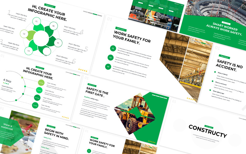 Constructy Construction Powerpoint Template