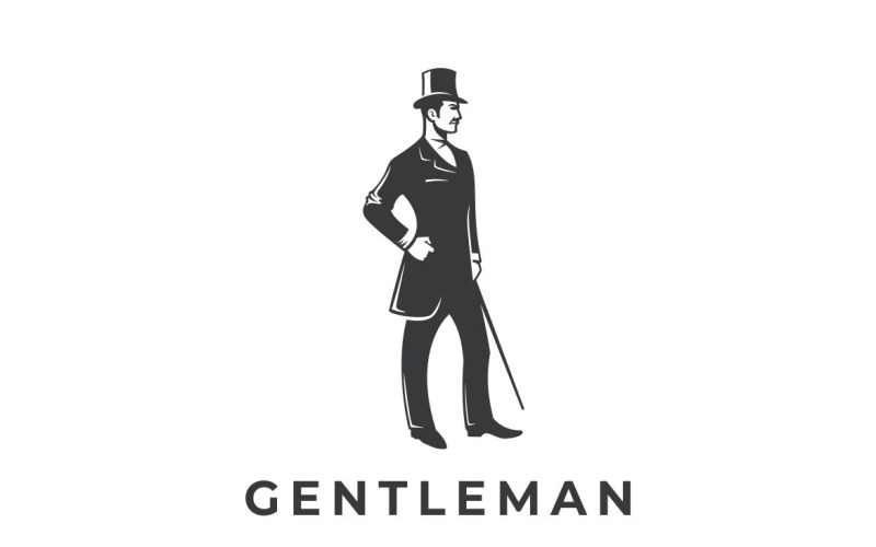 Gentleman Logo designs, themes, templates and downloadable graphic elements  on Dribbble