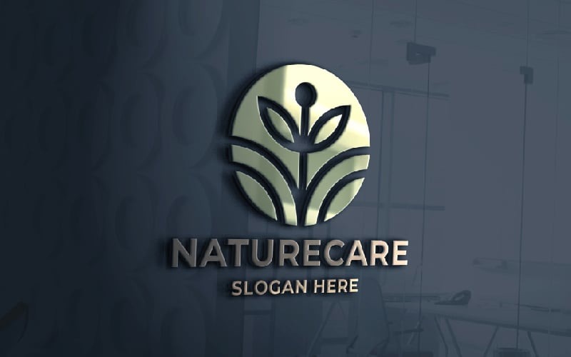 Nature Care Pro-Logo-Vorlage