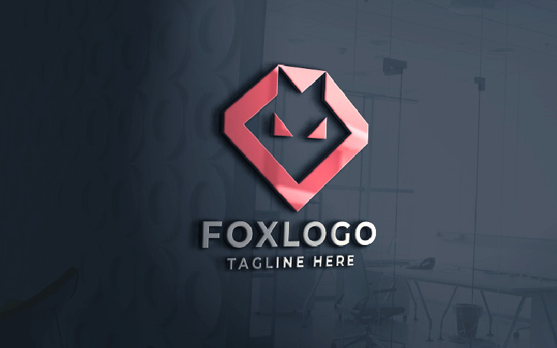 Plantilla Fox Animal Logo Pro