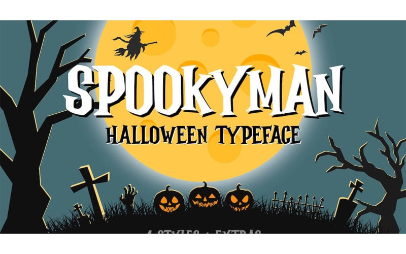 Spookyman Halloween Display Fuente