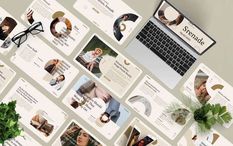 Srenade - Plantilla de Googleslide de fotografía