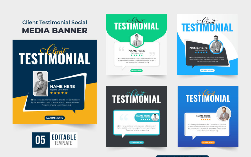 Feedback sul lavoro del cliente post sui social media