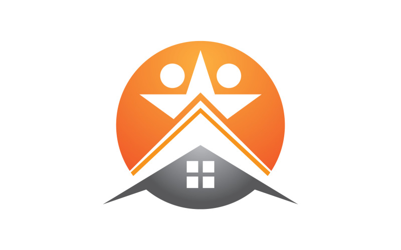 Home sell,property ,building logo vector v16