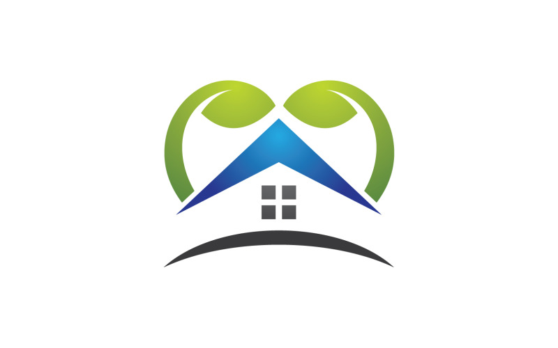 Home sell,property ,building logo vector v5