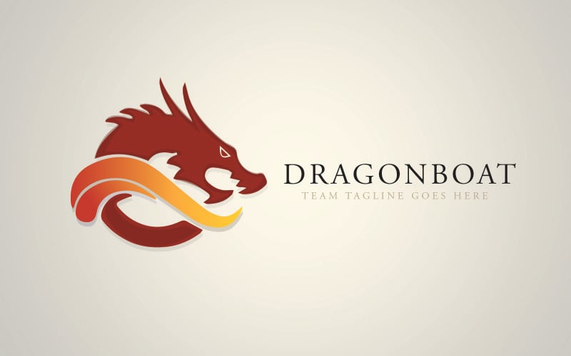 Branding Dragon Boat-logotypen