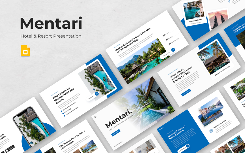 Mentari - Hotel & Resort Google Slide-Präsentation