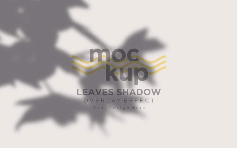 Leaves Shadow Overlay Effect Mockup 491 - TemplateMonster