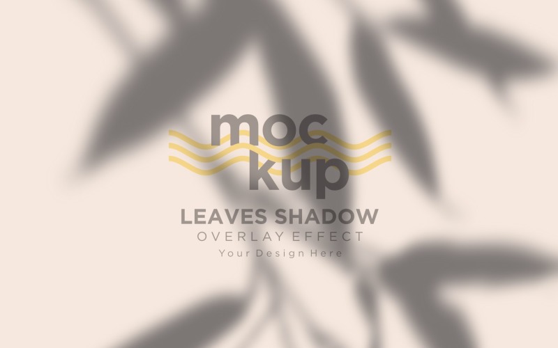 Leaves Shadow Overlay Effect Mockup 500 - Templatemonster