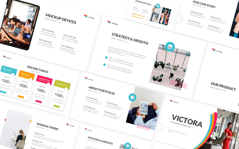 Victora Business Consulting Keynote Template
