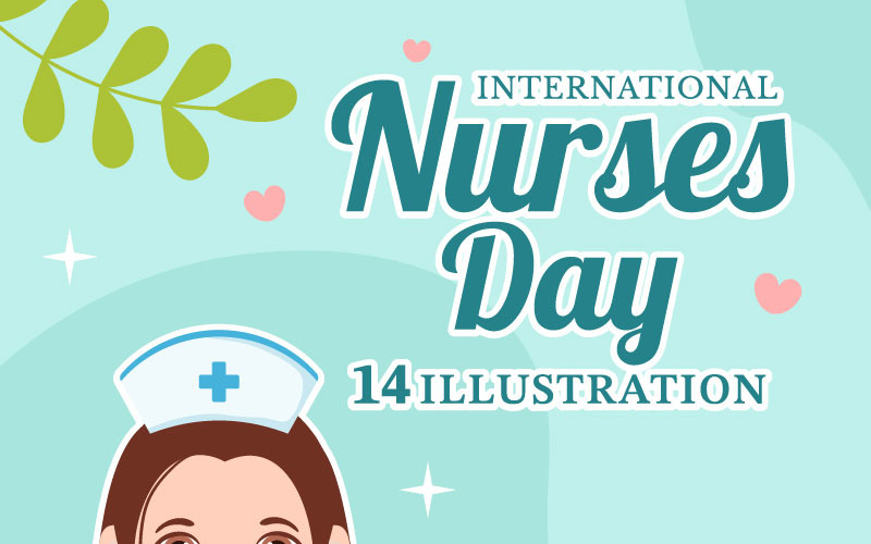 14国际护士节插画