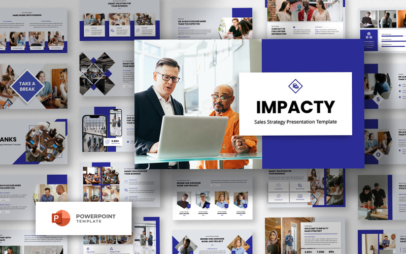 Impacty - 销售营销PowerPoint模板