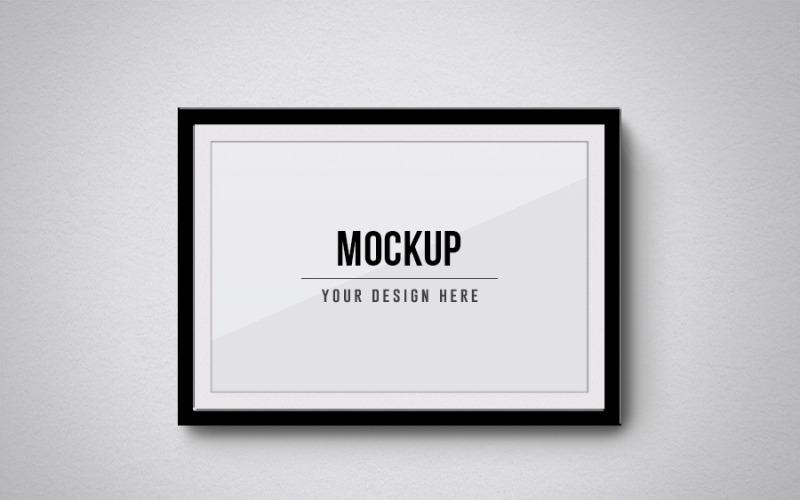 Elegáns fotókeret makett 02