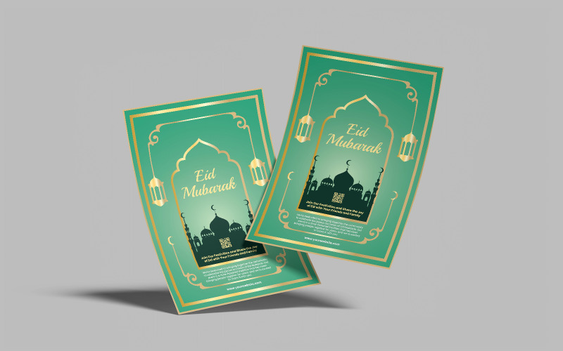 Modèle de Flyer Aïd Moubarak 1