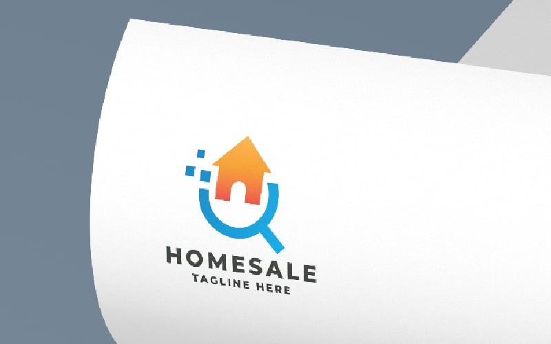 Modèle de logo de vente à domicile Pro