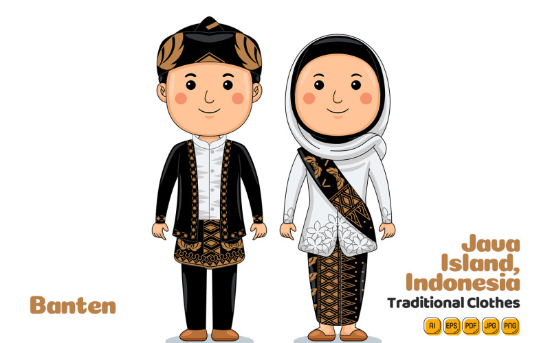 Panno tradizionale Banten Indonesia