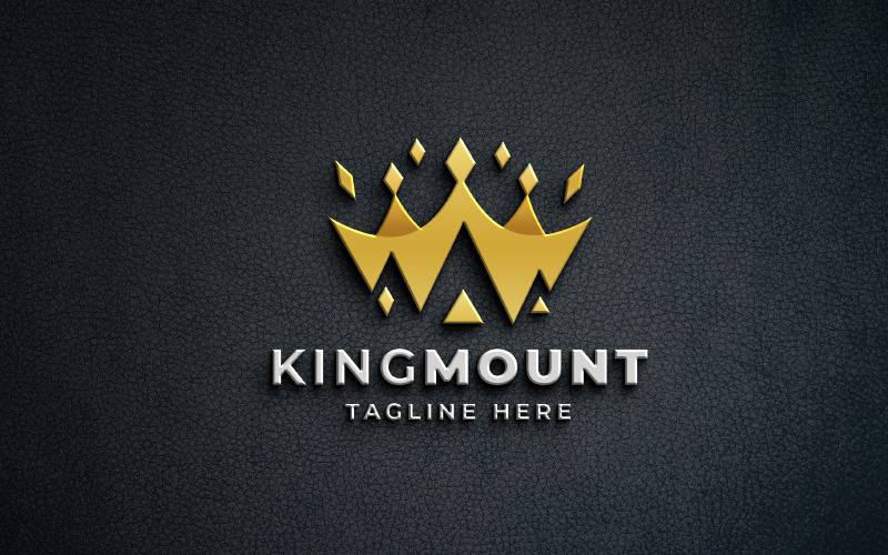 King Mount Logo Pro-sjabloon