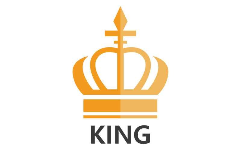 Crown King And Princes Logo Template Vector V12