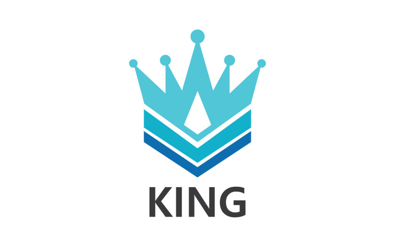 Crown King And Princes Logo Template Vector V7