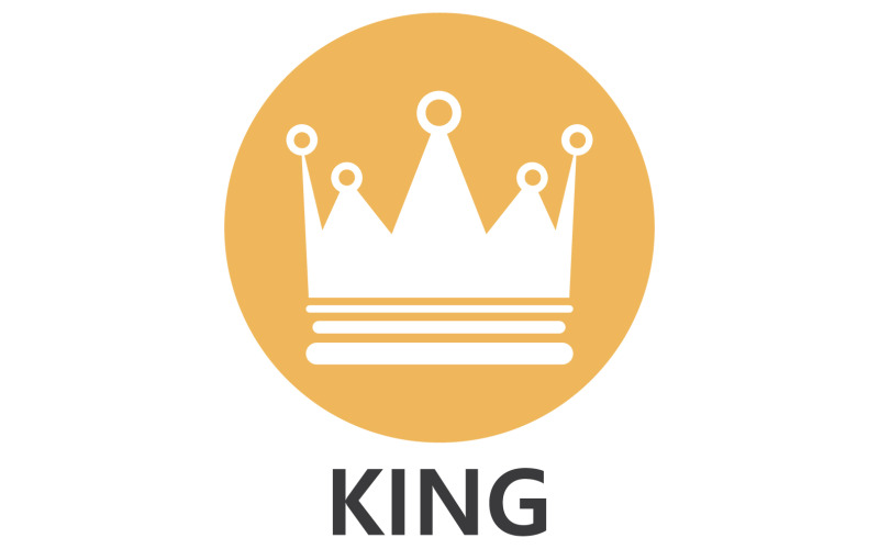 Crown King And Princes Logo Template Vector V34